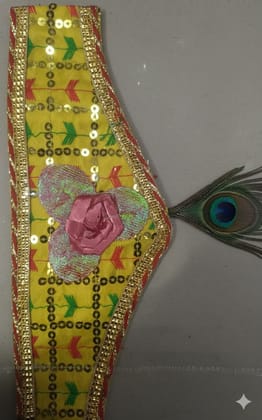 Chopra Premium Mukut with Mor Pankh – Quality Assured Product Chopra Premium Mukut with Mor Pankh – Quality Assured Product