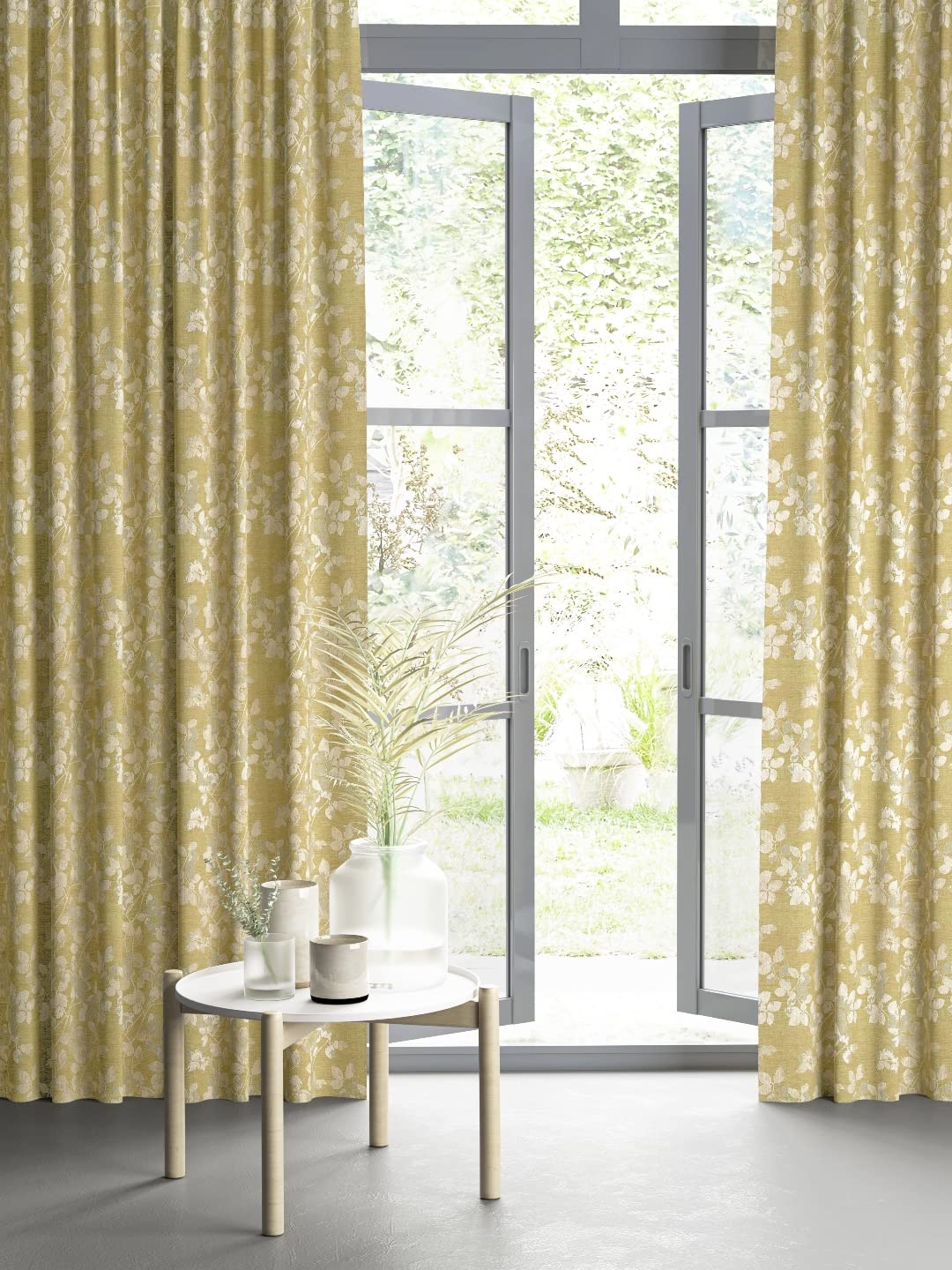 DDECOR - 100% Polyester Large Door 9 Ft|135 CM X 260 CM| - Green