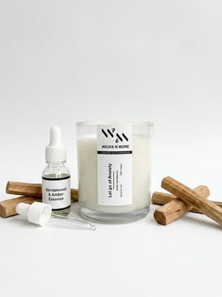 Wicks N More | Scented Candle | 35 Hours Burn Time | 180ml | Natural Earthy Fragrance | Handmade Eco-Friendly Candle for Meditation, Relaxation & Gifting Wicks N More | Scented Candle | 35 Hours Burn Time | 180ml | Natural Earthy Fragrance | Handmade Eco-Friendly Candle for Meditation, Relaxation & Gifting