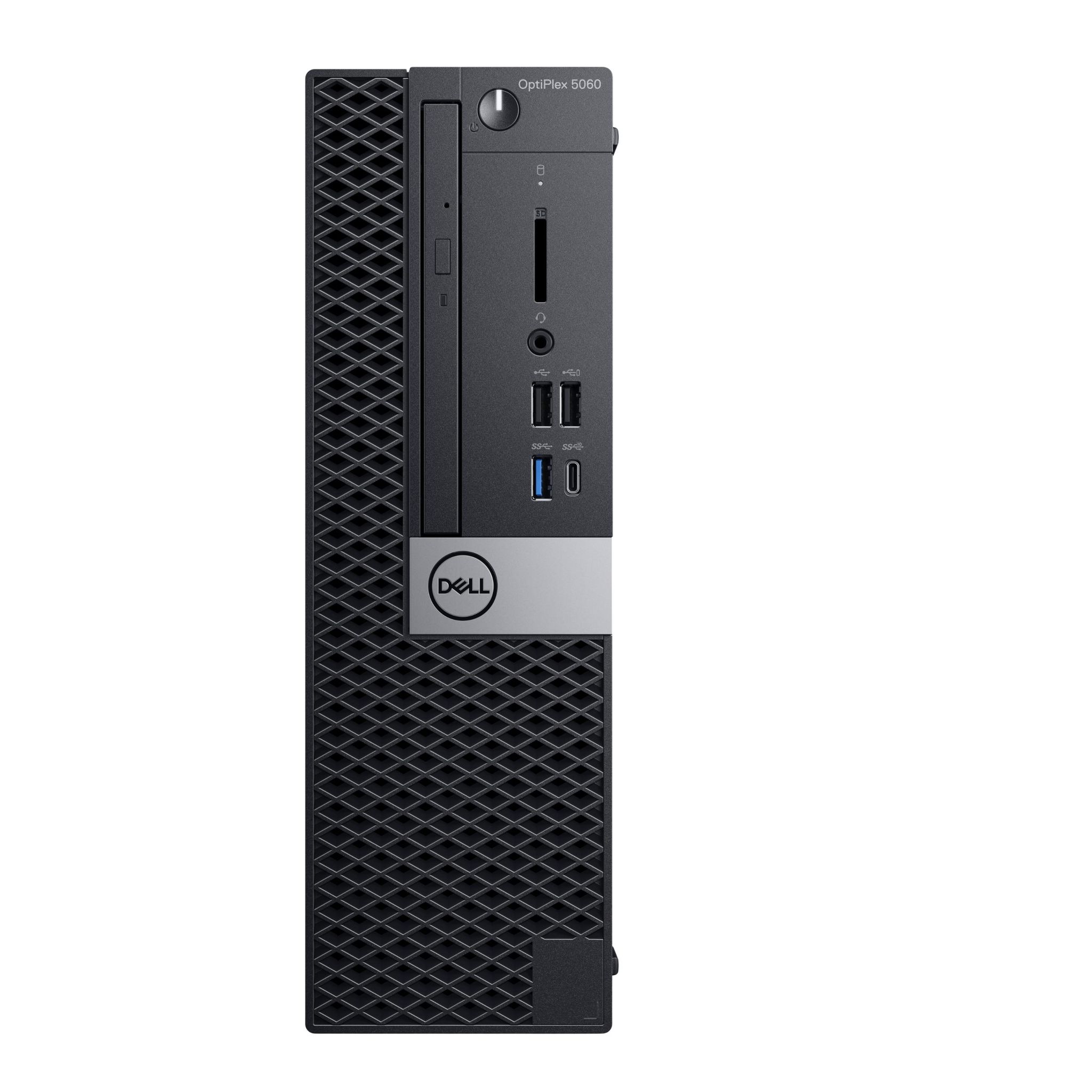 REFURBISHED | DELL OPTIPLEX 5060 SFF MODEL| I5 | 8TH GEN | 8500 @ 3.0 GHZ | 8 GB RAM | 256 GB SSD| BLACK