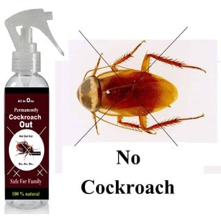 Hebal and Natural Crockroach Out Spray To Permanently Out All Crockroach And Keep Family Safe 0.2 L Hand Held Sprayer