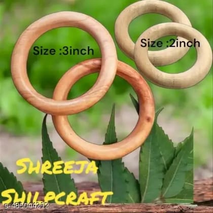 Wooden Teether | Teething toys for 3 month -12 month baby | Gum Soothers ( 2 Rings :2inch & 2Rings:3inch) Pack of 4 Wooden Teether | Teething toys for 3 month -12 month baby | Gum Soothers ( 2 Rings :2inch & 2Rings:3inch) Pack of 4