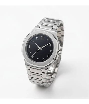 QitmirMKT Silver Plastic Analog Men's Watch