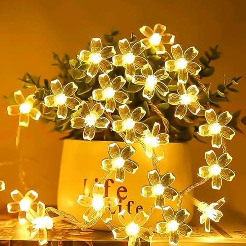 Decoration - 4m, 14LED String Lights, Warm White Light for Indoor Outdoor Decor, String Light for Decor, Diwali