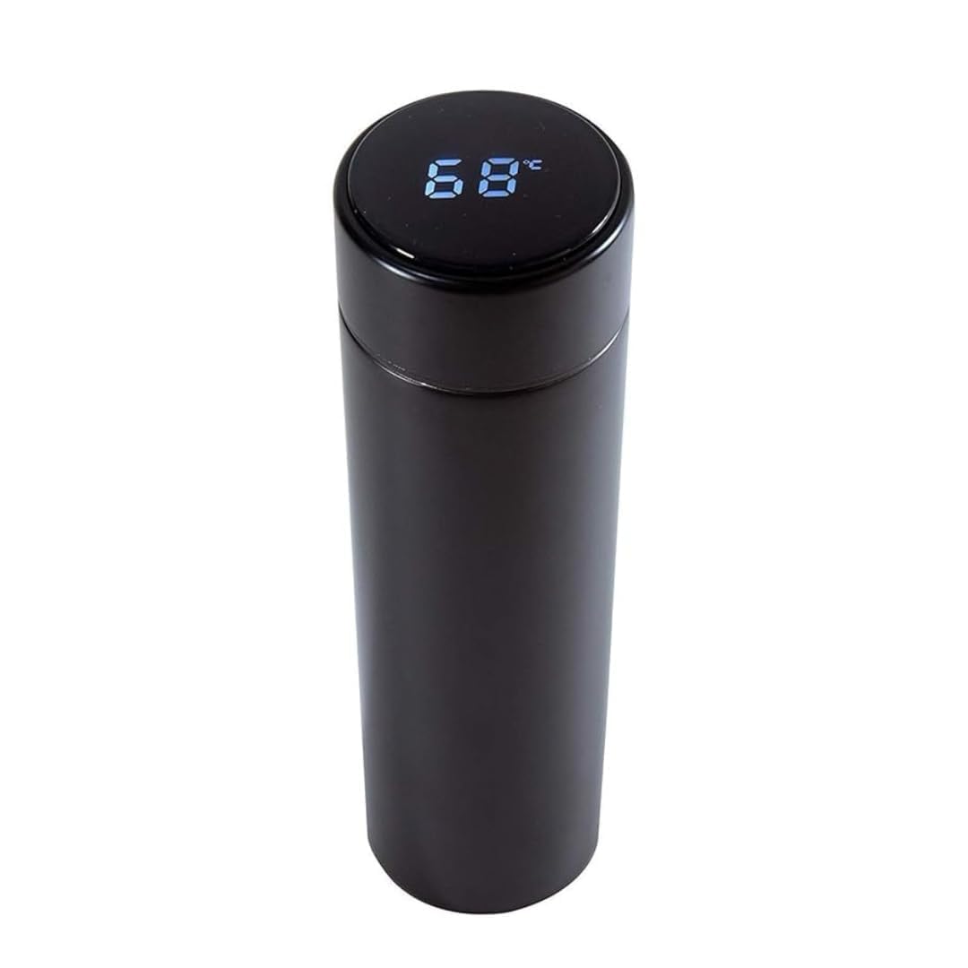 Smart Vacuum Flask with LED Temperature Display, Stainless Steel Thermos Water Bottle, Coffee Mug, Travel Tumbler-500ml