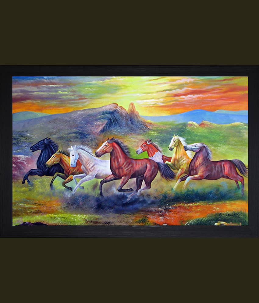 Saf - Animal Painting With Frame