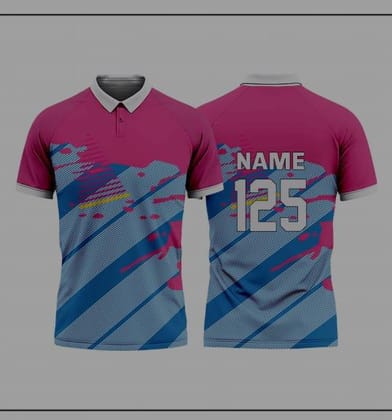 Tejaswini Creation Custom Polo T-Shirt (1 unit) | Graphic Print Sporty Design | Casual & Sports