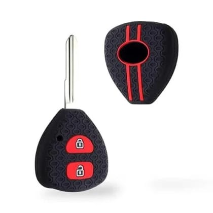 Innova, Fortuner | Car Key Covers | Protects and Identifies Your Keys, Black, Pack of 1 Innova, Fortuner | Car Key Covers | Protects and Identifies Your Keys, Black, Pack of 1