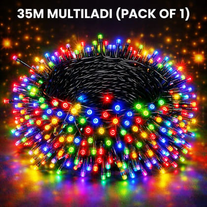 SPARKWORLD Multicolor 90 LEDs Copper Serial String Led Light Comes with 8 Modes Changing Controller for Indoor & Outdoor Home Decoration, Diwali, Christmas, Patio Garden Yard (Multicolor Rice Lights (Pack Of 1) | Size: 35 M | Colour: 35M SPARKWORLD Multicolor 90 LEDs Copper Serial String Led Light Comes with 8 Modes Changing Controller for Indoor & Outdoor Home Decoration, Diwali, Christmas, Patio Garden Yard (Multicolor Rice Lights (Pack Of 1) | Size: 35 M | Colour: 35M