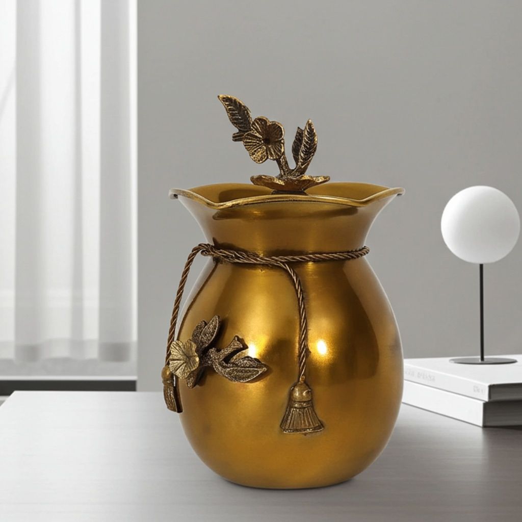 Brass Jar, Container (ATMAS039 E)
