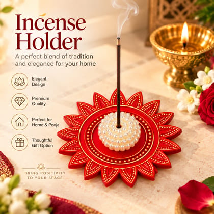 Pearl Incense Holder