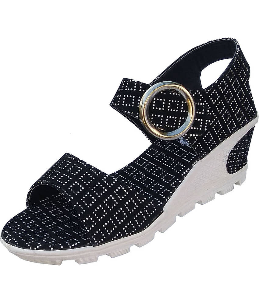 Dream Makers - Black Women's Sandal Heels