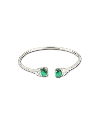 AABHA Silver Kada for Women (Silver, 2.4) AABHA Silver Kada for Women (Silver, 2.4)
