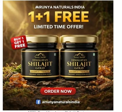 Himalayan Shilajit Gold 20g    BUY1 GET 1 FREE