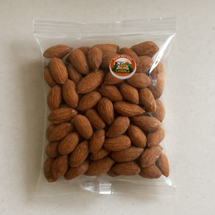Pooja Mini Mart's roasted almonds