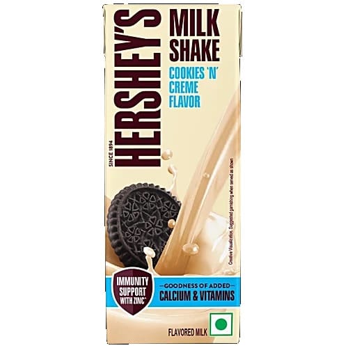 Hershey's Cookies N Creme Flavor Milkshake, 180 ml