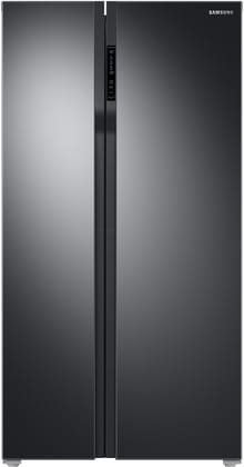 Samsung 604 L Frost Free Side-by-Side Refrigerator Appliance(RS55K50A02C/TL, Black, Inverter Compressor) Samsung 604 L Frost Free Side-by-Side Refrigerator Appliance(RS55K50A02C/TL, Black, Inverter Compressor) - Black / 604 L