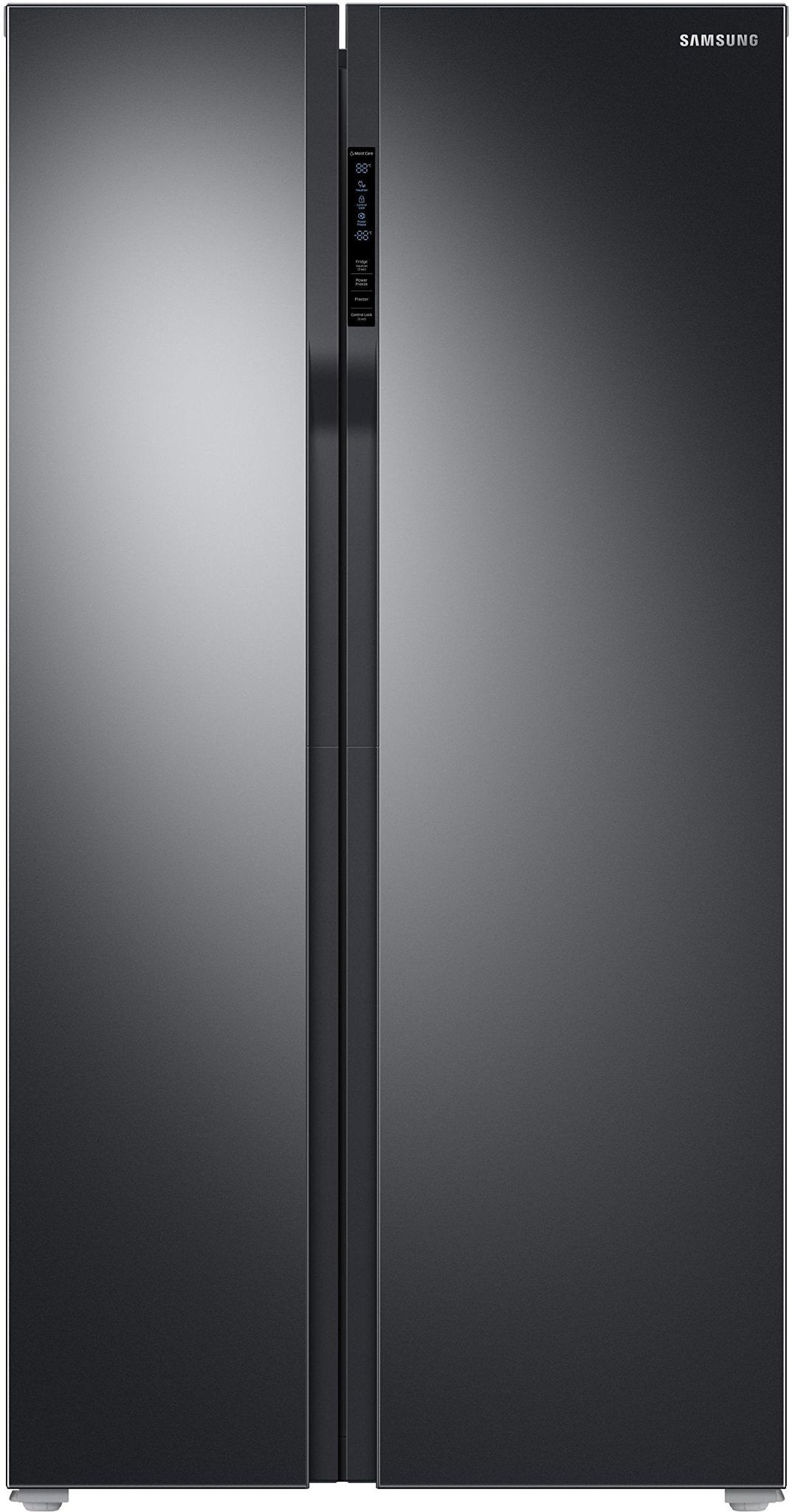 Samsung 604 L Frost Free Side-by-Side Refrigerator Appliance(RS55K50A02C/TL, Black, Inverter Compressor) Samsung 604 L Frost Free Side-by-Side Refrigerator Appliance(RS55K50A02C/TL, Black, Inverter Compressor) - Black / 604 L