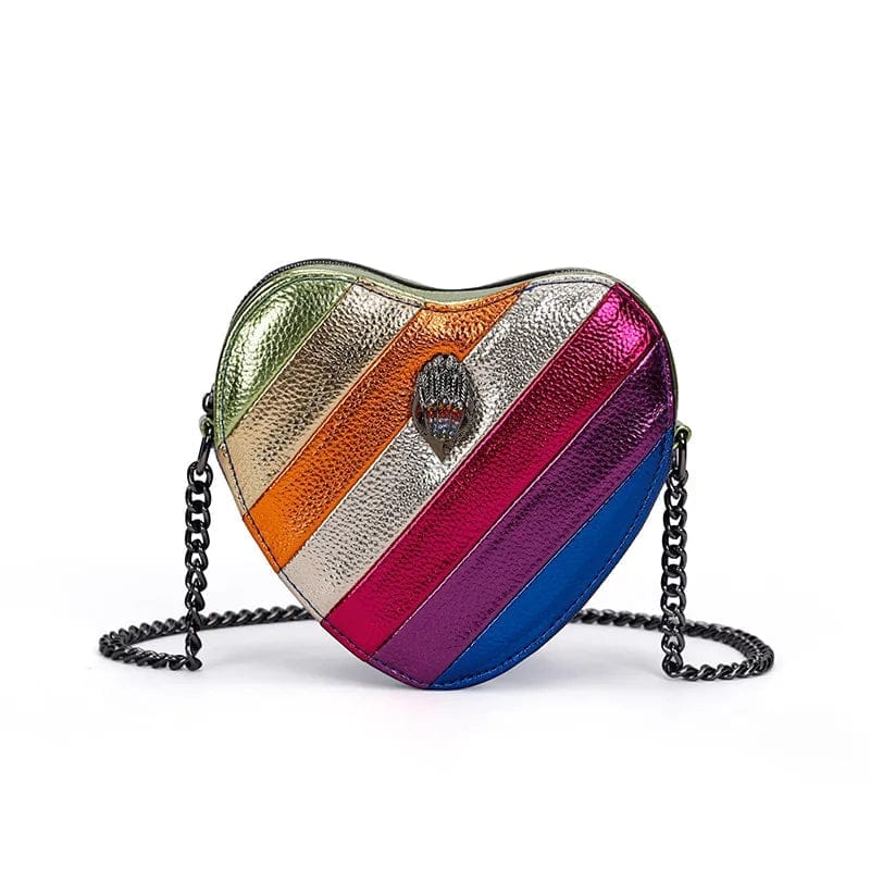 BM9338 Designer Handbags Famous Brands Heart Purses and Handbags Luxury Colorful PU Leather Women Hand Bags