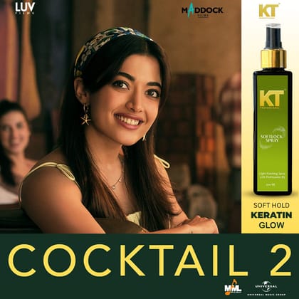 KT Professional Soft Locks Spray, Flexible Hold, Natural Shine & Texture – Cocktail 2 Edition - 200g