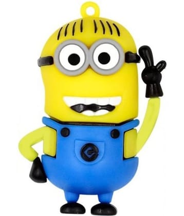 Pankreeti PKT667 Minion 64GB USB 2.0 Fancy Pendrive Pack of 1
