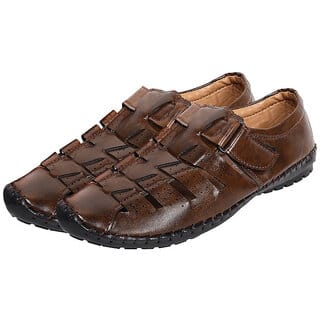 Ar Gold Comfortable Mens Sandals Sw3 (Brown) Ar Gold Comfortable Mens Sandals Sw3 (Brown)