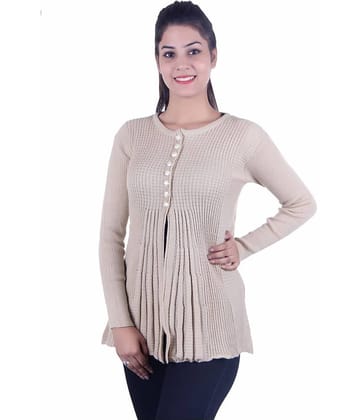 Ogarti Woollen Shrugs - Beige