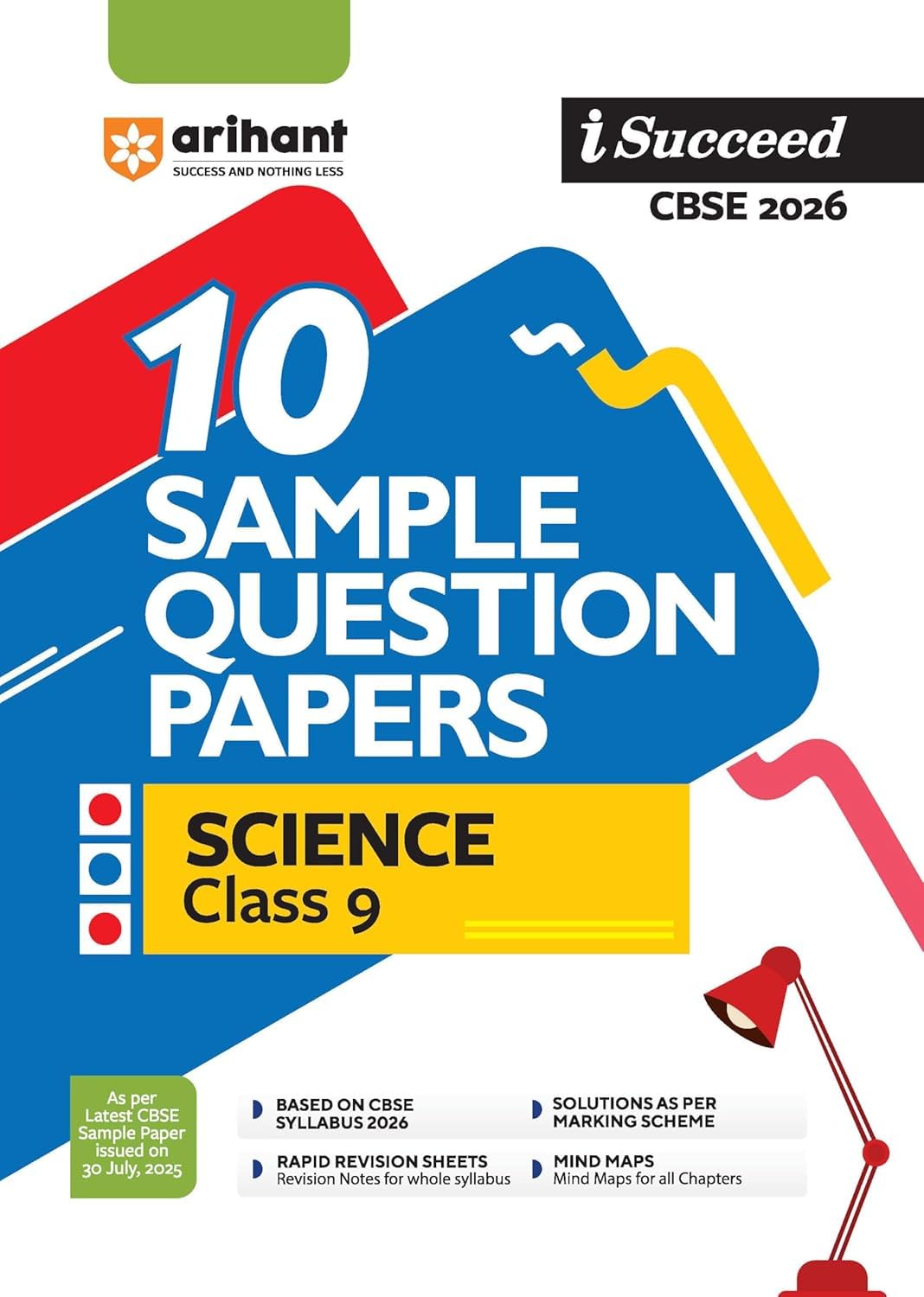 ARIHANT SAMPLE QUESTION PAPER SCIENCE CLASS 9 FOR 2026 EXAMINATIONS -aspsci9 [Paperback] [Oct 30, 2024] arihant
