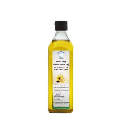 Wood Pressed Pure Sunflower Oil 1 L Wood Pressed Pure Sunflower Oil 1 L