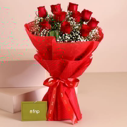 Timeless Love Red Roses Bouquets