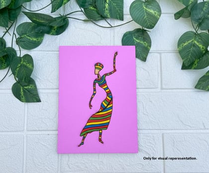 Dbeautify's DIY Traditional Tribal Woman Painting