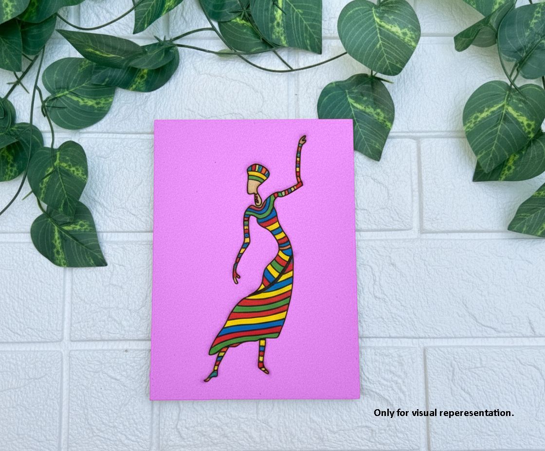 Dbeautify's DIY Traditional Tribal Woman Painting