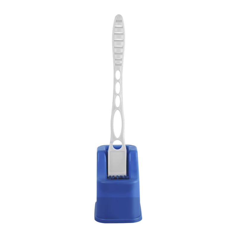 Kleeno By Cello Toilet Brush and Holder Set - Bathroom Cleaning Supplies - Compact and Discreet Design - Durable and Long Lasting - Easy to Clean and Maintain
