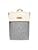 DailyObjects Urbane Backpack | Casual Laptop Backpack Compatible with up to 16-inch Laptop | Unisex Travel Backpack | Zip Closure | Button Canvas Flap outside | Made of RPET Felt