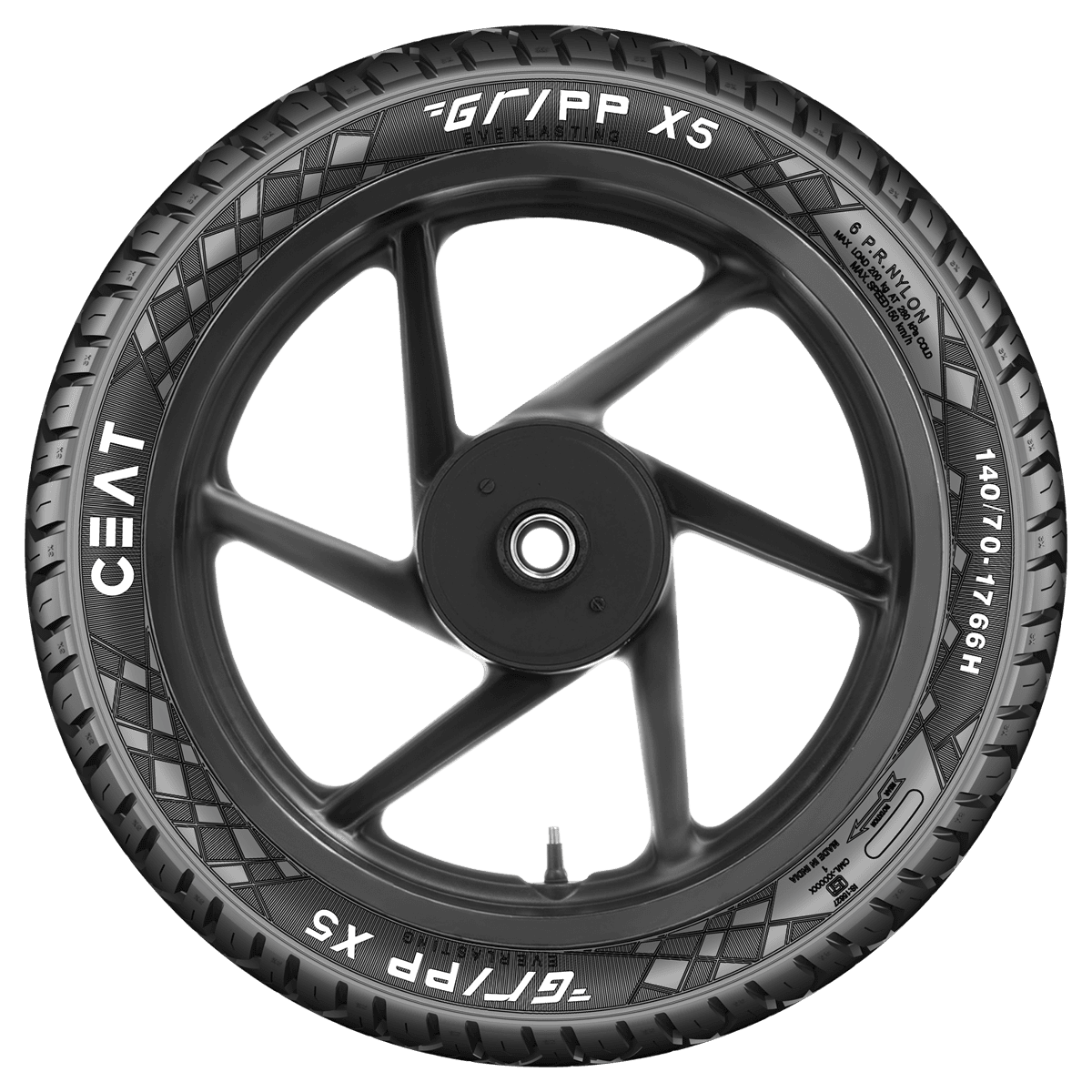 CEAT 100/90R18 GRIPP X5 TL 56P
