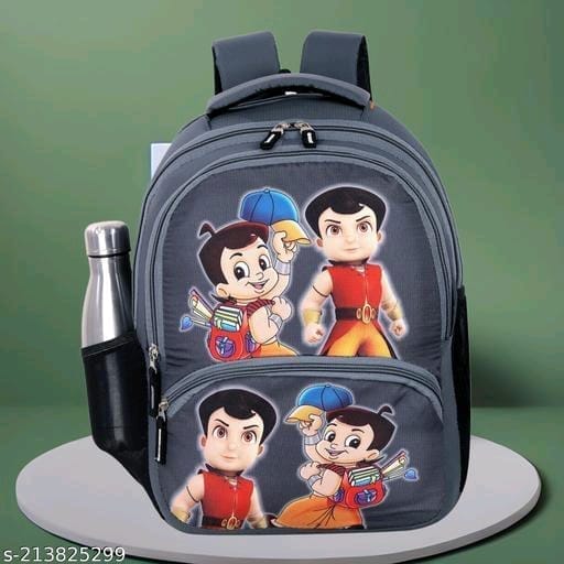 Chhota Bheem School Bag For Kids | Cartoon Character Printed Bag | Waterproof & Durable🎒