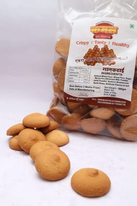 Gehu rava nankhatai