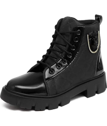 Rising Wolf Black Men's Casual Boots