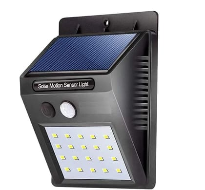 Solar Powered LED Wall Light