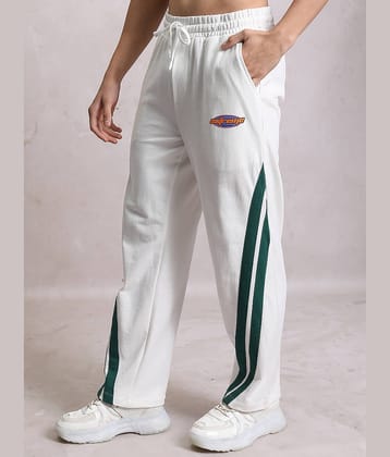 Highlander White Polyester Men's Trackpants ( Pack of 1 )