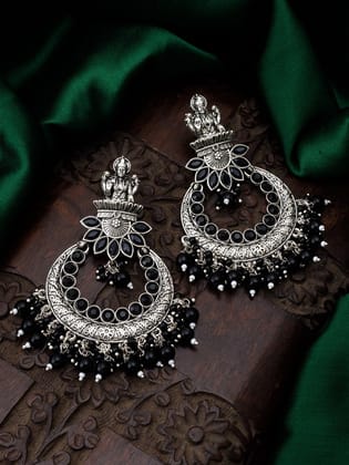 Morison Golden Geometric Earrings Bold Shapes, Modern Style