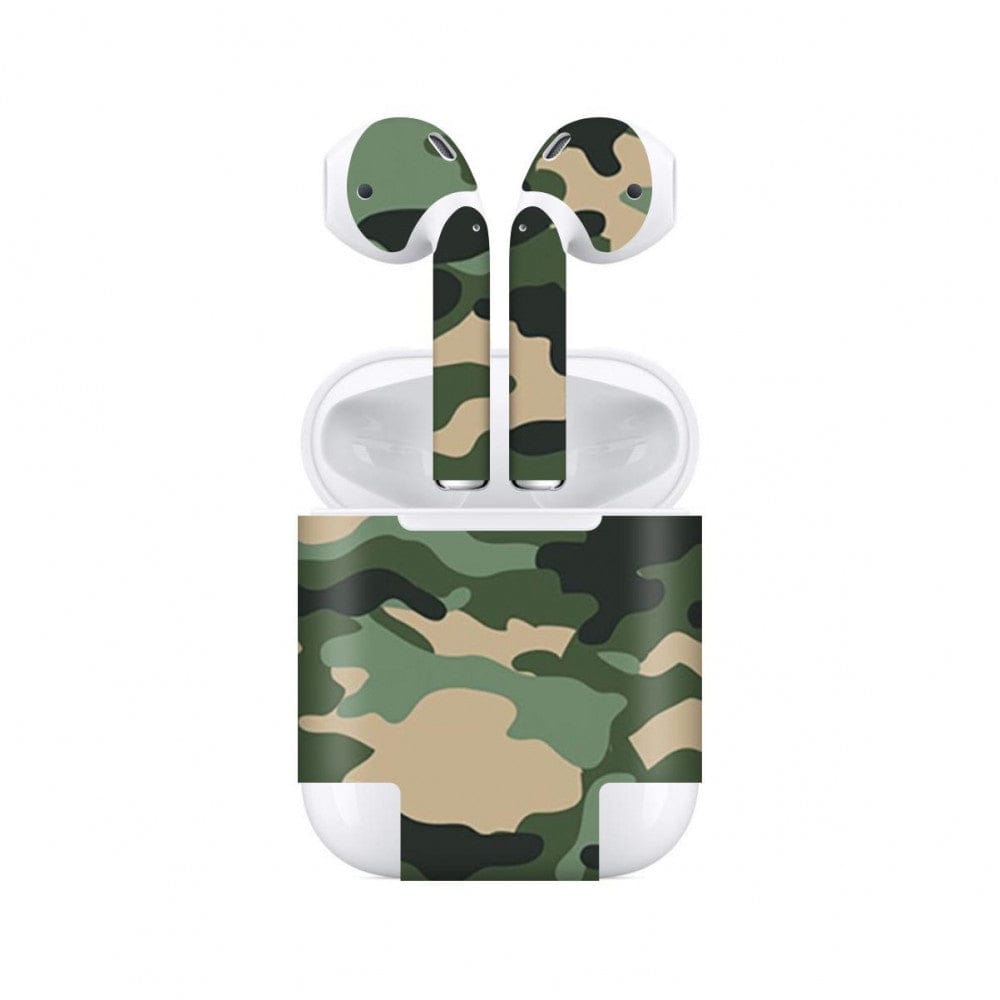 Airpods Green Camo Skin (only cover/केवल कवर) Airpods Green Camo Skin