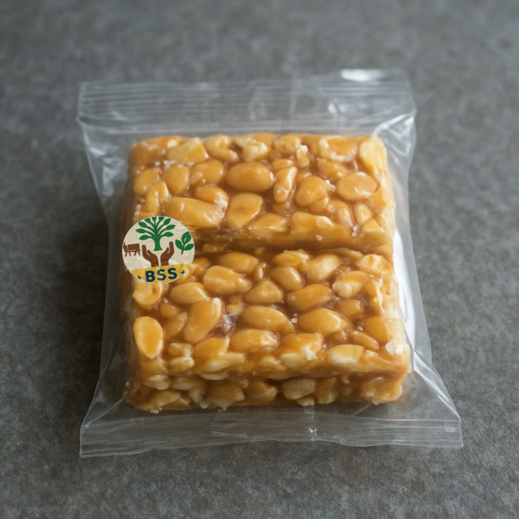 Bauvi Sahu Selection's peanut chikki