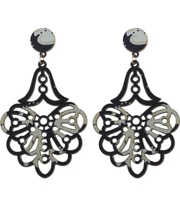 SILVER SHINE Beautiful Party Wear Natural Wood for Perfect and Different Look