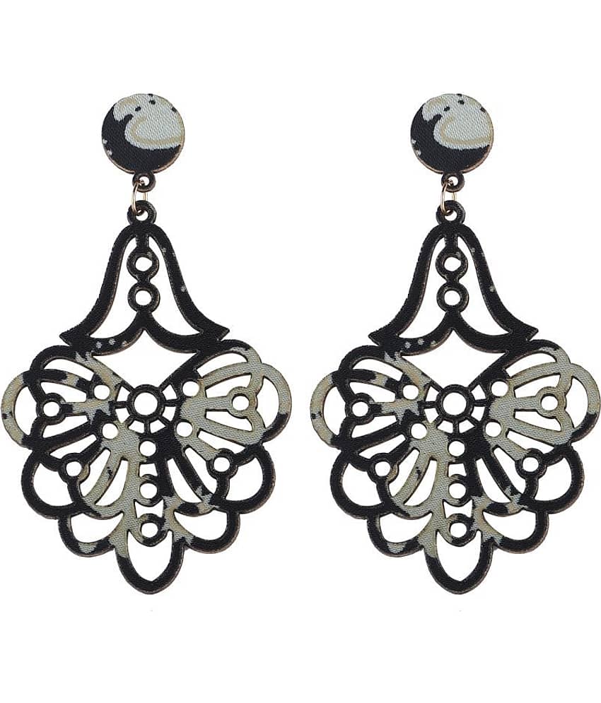 SILVER SHINE Beautiful Party Wear Natural Wood for Perfect and Different Look