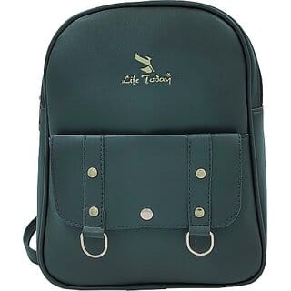 Backpack Small 10 L Backpack New Trendy Fashionable Backpack & Girl Waterproof Backpack (Black, 10 L)