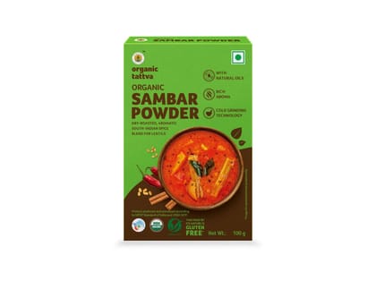 Organic Sambar Powder 100g Organic Sambar Powder 100g