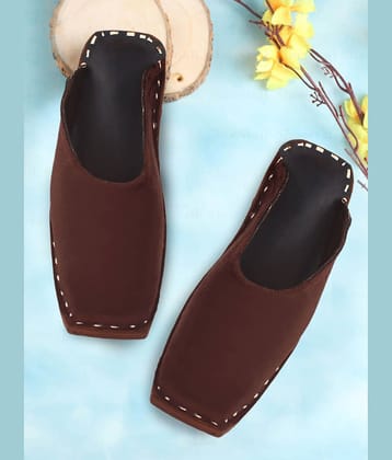 Anjaneya Creations Brown Men's Mule