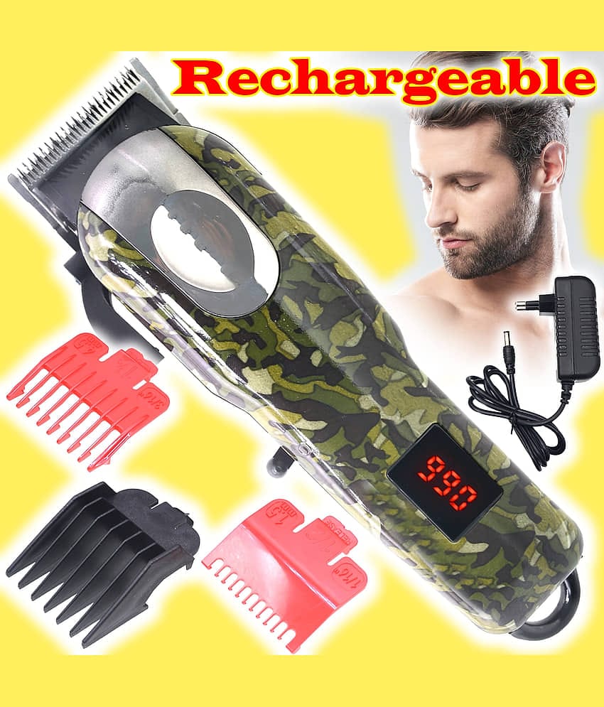 JMALL Rechargeable Multicolor Cordless Clipper With 60 minutes Runtime