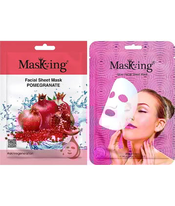 Masking - Fairness Sheet Mask For All Skin Type ( Pack of 2 )